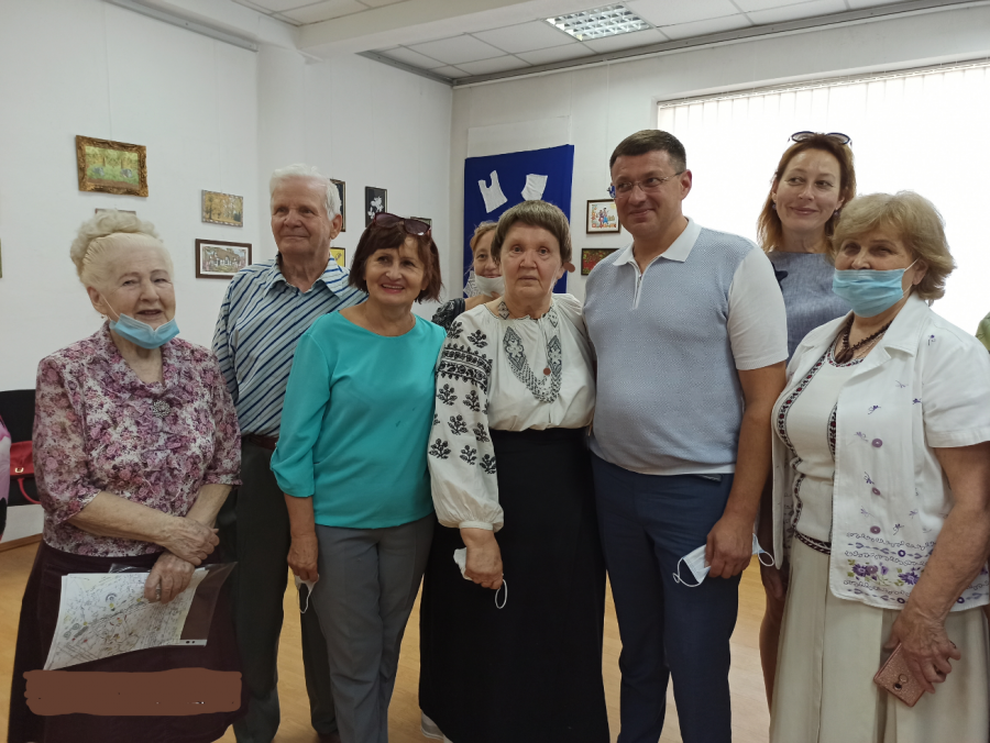 Вручення нагороди Марії Овдієнко перетворилось на вшанування усіх причетних до боротьби за незалежність України у Броварах